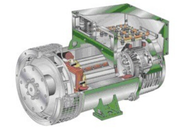 桥西发电机内部结构图 桥西发电机内部结构图